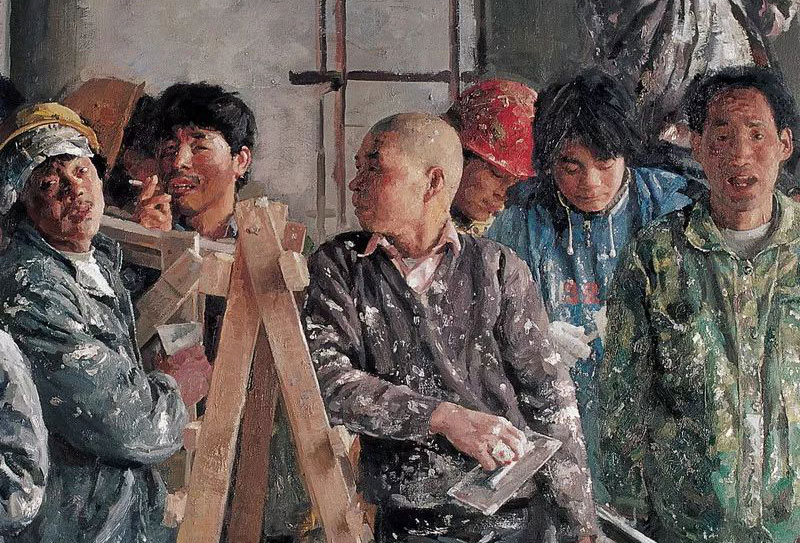 中國(guó)人民大學(xué)藝術(shù)學(xué)院原執(zhí)行院長(zhǎng)、教授徐唯辛油畫(huà)作品